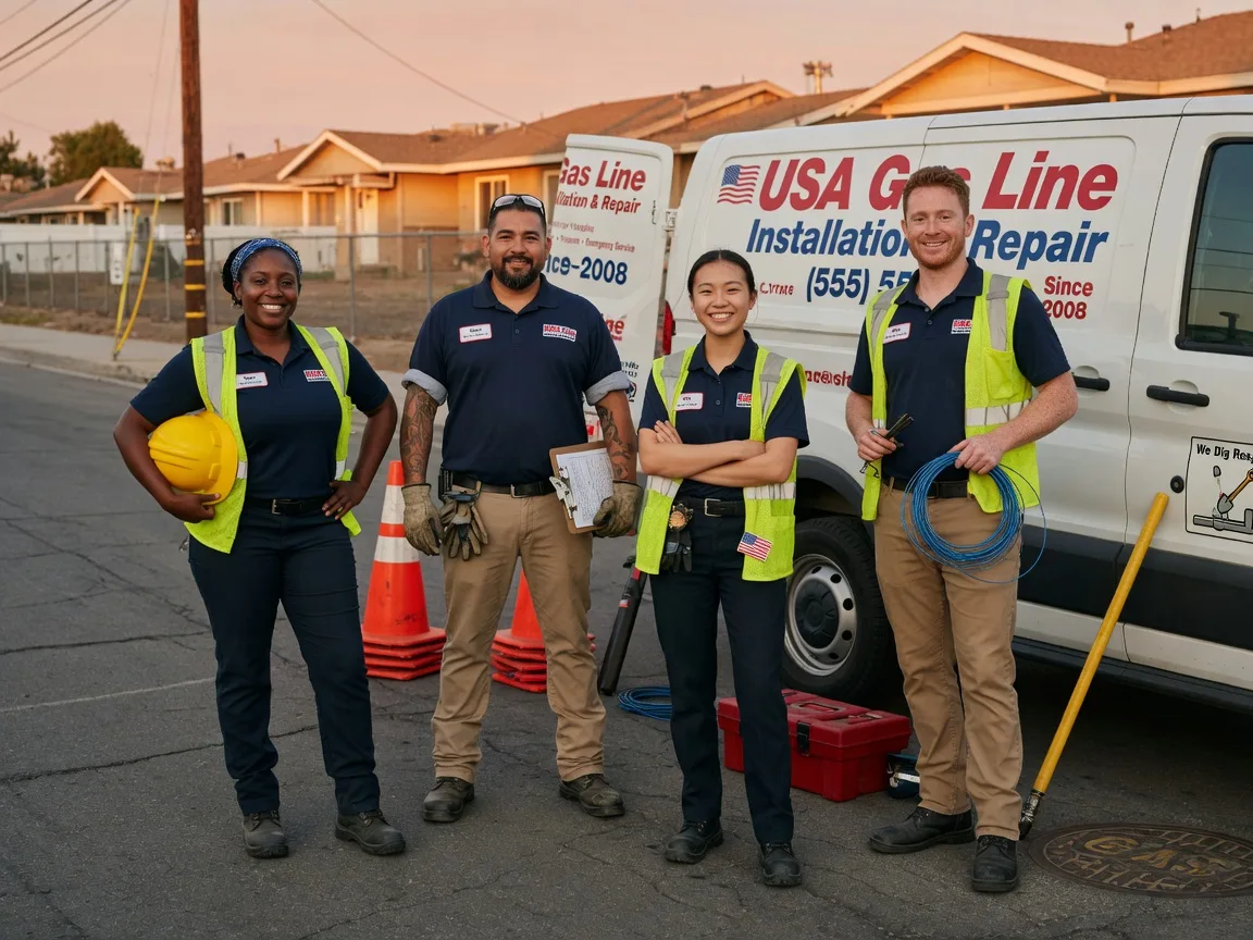 Gas Line Installation company in Purlear, NC